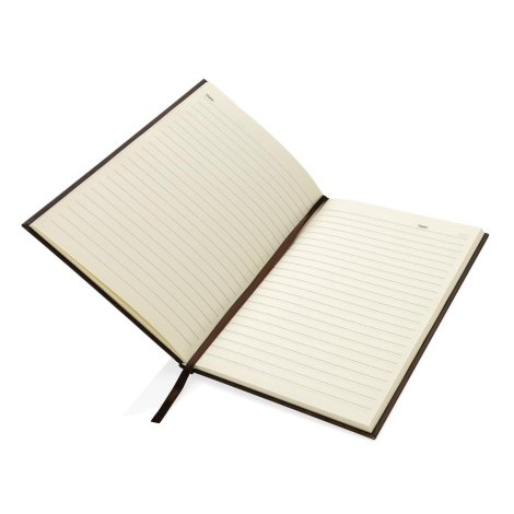 Cahier A5 imprimé bois personnalisable Kavana