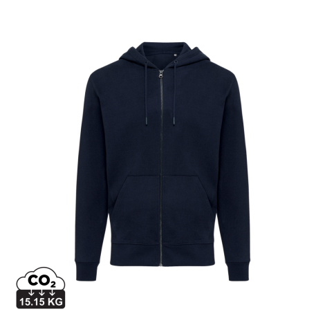 Sweat publicitaire à capuche unisexe coton recyclé Iqoniq Abisko