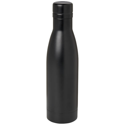Bouteille publicitaire acier inox recyclé de 500 ml Vasa Noir
