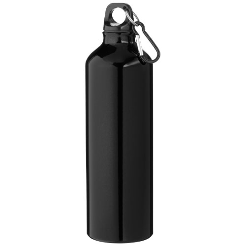 Gourde 770ml personnalisée en alu recyclé Oregon Noir