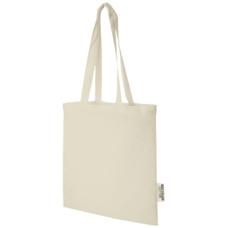 Sac cabas publicitaire coton recyclé 140g de 7L Madras 