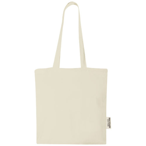 Sac cabas publicitaire coton recyclé 140g de 7L Madras 