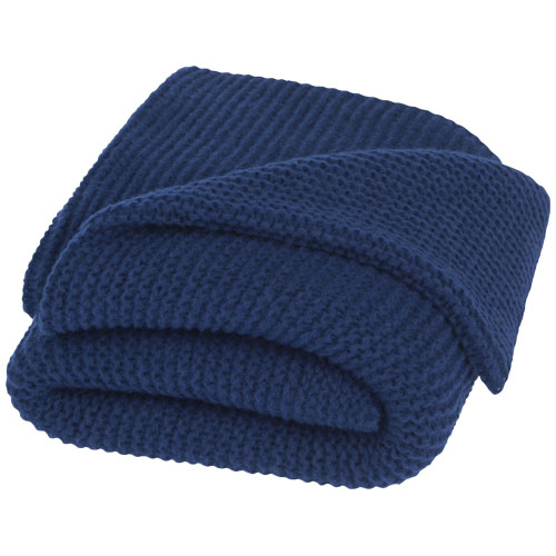 Couverture tricotée 150x120 cm personnalisable Suzy Marine