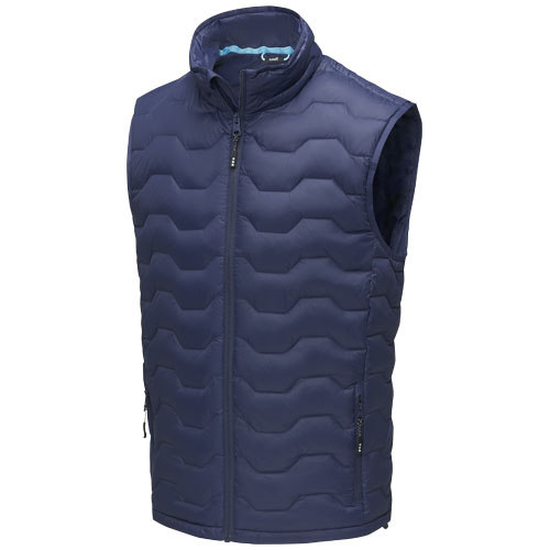 Bodywarmer promotionnel recyclé Homme Epidote Marine