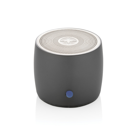 Enceinte personnalisée 3W aluminium recyclé Swiss peak