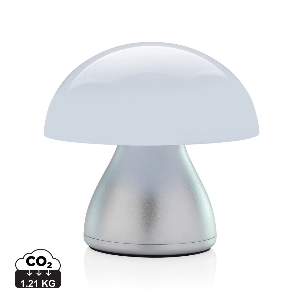 Lampe rechargeable par USB personnalisable Gris