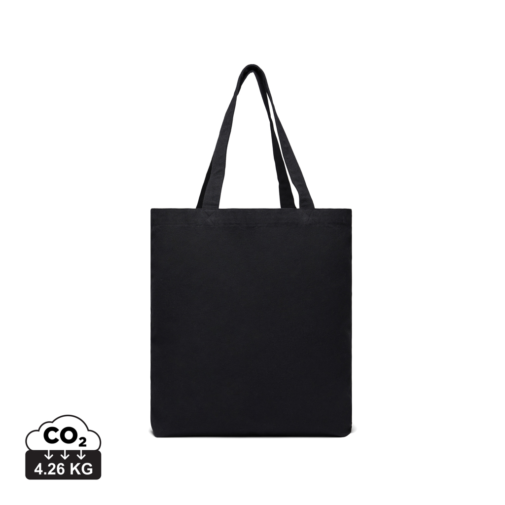 Sac en toile recyclée 400g à personnaliser Hilo VINGA Noir