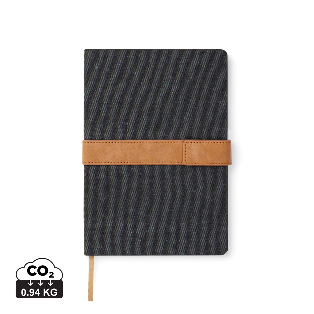 Carnet de notes publicitaire A5 Bosler VINGA Noir
