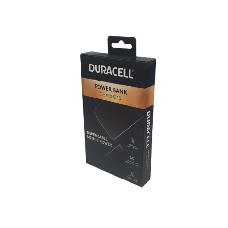 Powerbank publicitaire 10 000mAh Duracell 