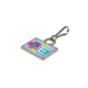 Zipper publicitaire rectangle 18x13mm Puller