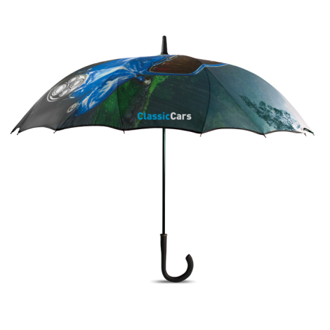 Parapluie personnalisable 20.5 ultra léger et auto Swiss Peak rPET