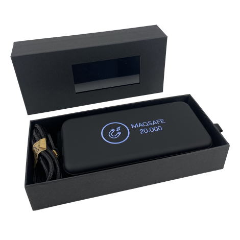 Batterie de secours personnalisable Magnetic 20 000 mAh