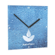 Horloge carrée promotionnelle 25x25 cm Horae