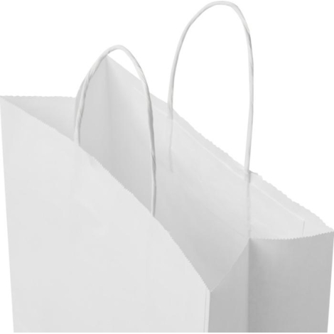 Sac papier Kraft publicitaire 25x32x11cm - MOYEN