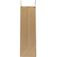 Sac publicitaire 25x32x11cm en papier Kraft - MOYEN