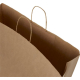 Sac papier Kraft 49,5x44x14cm personnalisable - XXL