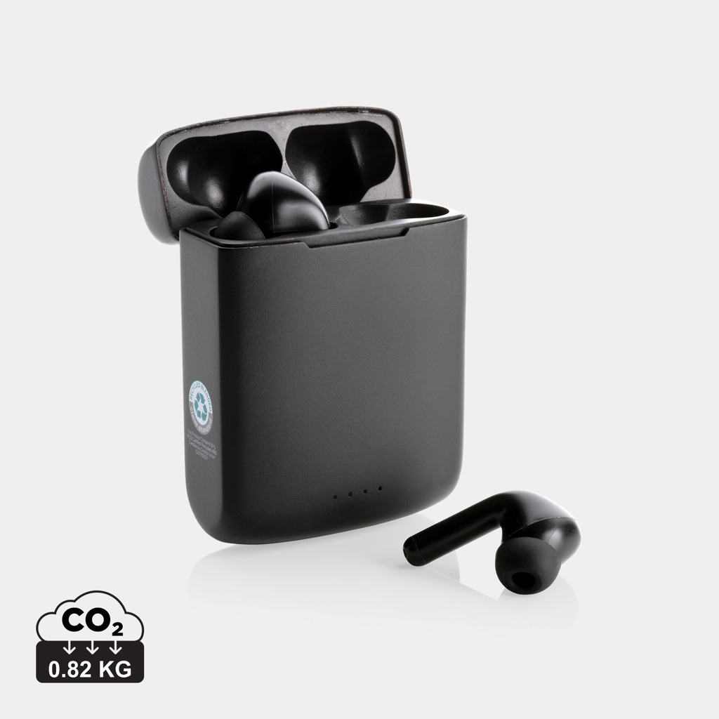 Ecouteurs solaires personnalisables Skywave Noir