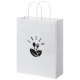 Sac papier Kraft publicitaire 25x32x11cm - MOYEN