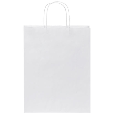 Sac papier Kraft publicitaire 25x32x11cm - MOYEN