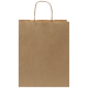 Sac papier Kraft publicitaire 25x32x11cm - MOYEN