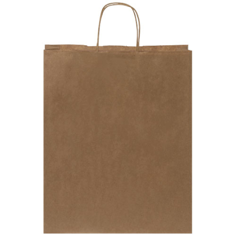 Sac en papier Kraft 32x40x12cm personnalisé - GRAND