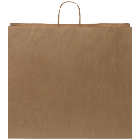 Sac papier Kraft 49,5x44x14cm personnalisable - XXL