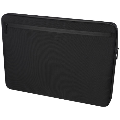 Housse publicitaire ordinateur 15,6" toile recyclée Rise Noir