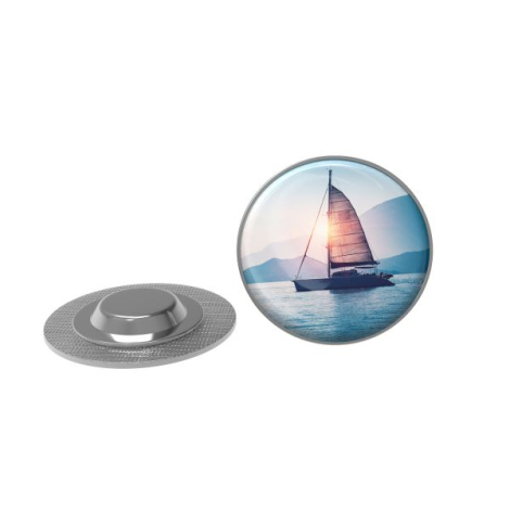 Pin magnétique rond 22 mm à personnaliser