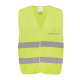 Gilet promotionnel de signalisation haute visibilité rPET