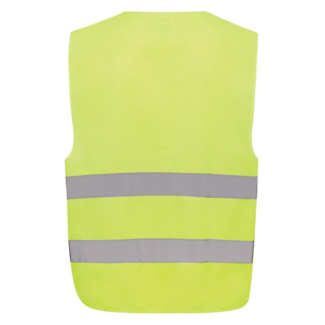 Gilet promotionnel de signalisation haute visibilité rPET