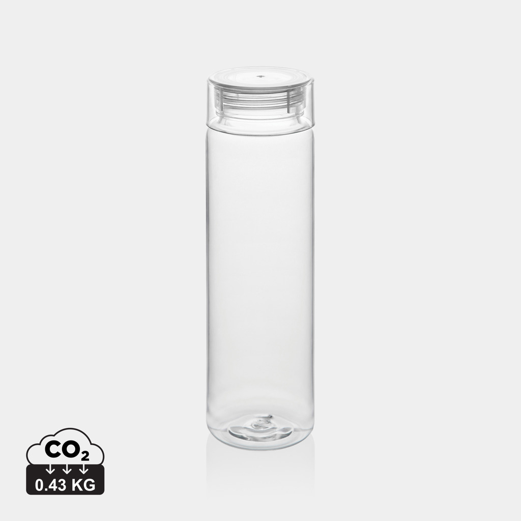 Bouteille d'eau publicitaire en rPET 600ml Cott VINGA Transparent