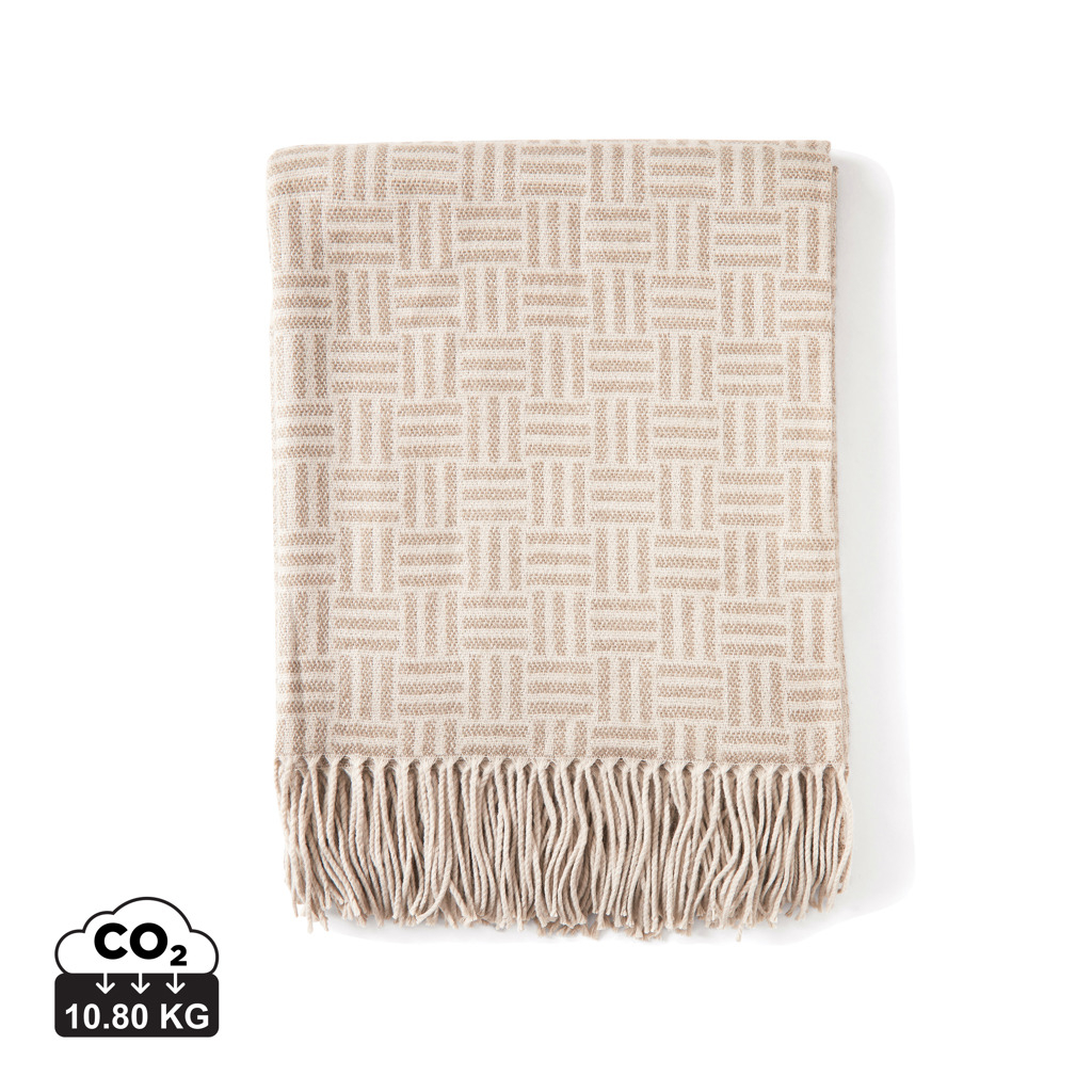 Plaid publicitaire Lenox VINGA Marron