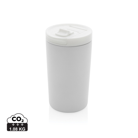 Mug voyage isotherme personnalisé en acier recyclé 300ml