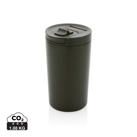 Mug voyage isotherme personnalisé en acier recyclé 300ml