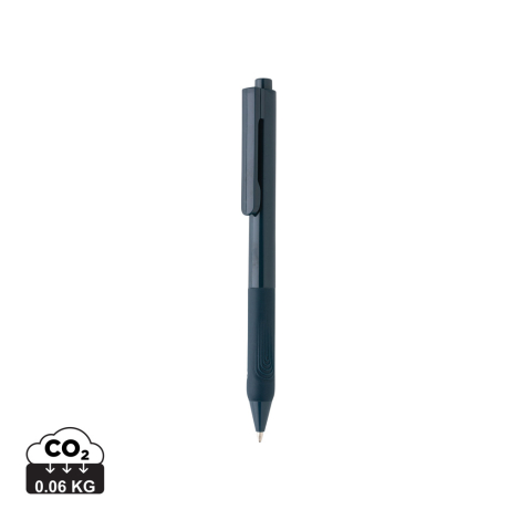 Stylo personnalisé avec grip silicone X9