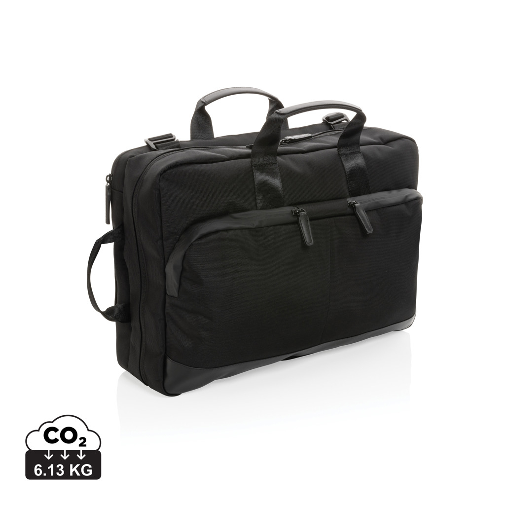 Sac à dos de voyage promotionnel rPET Swiss Peak Noir