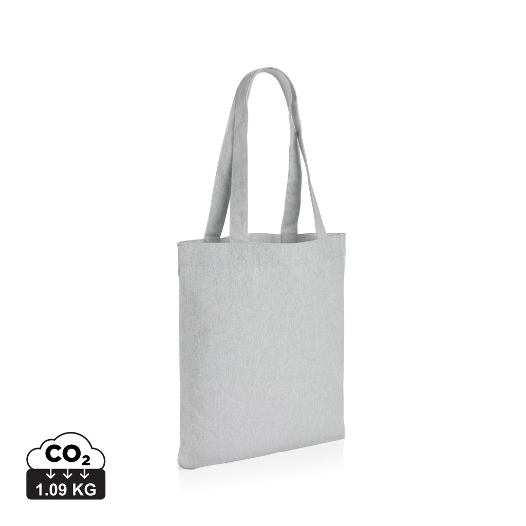 Sac shopping en toile personnalisée 285g - Impact Gris