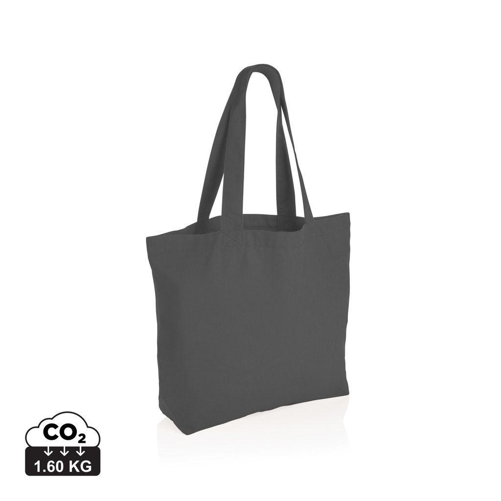 Sac shopping en toile personnalisable 240g - Impact anthracite