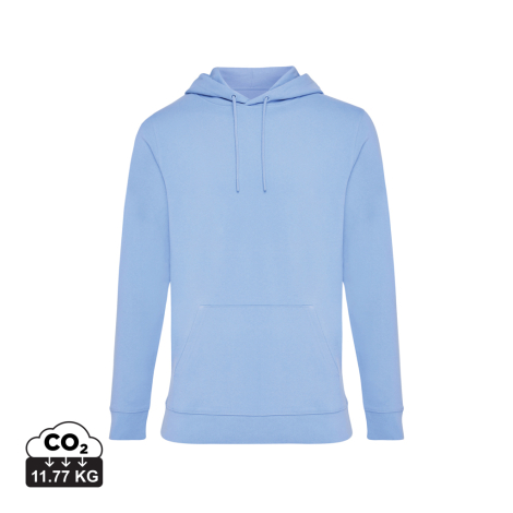 Sweat capuche unisexe publicitaire coton recyclé 340g Iqoniq Jasper