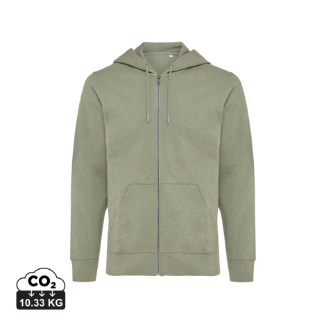 Sweat publicitaire à capuche unisexe coton recyclé Iqoniq Abisko