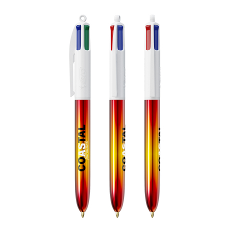 Stylo 4 couleurs publicitaire BIC® Flags Collection