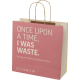 Sac en papier XL déchets agricoles à personnaliser 31x31x12 cm