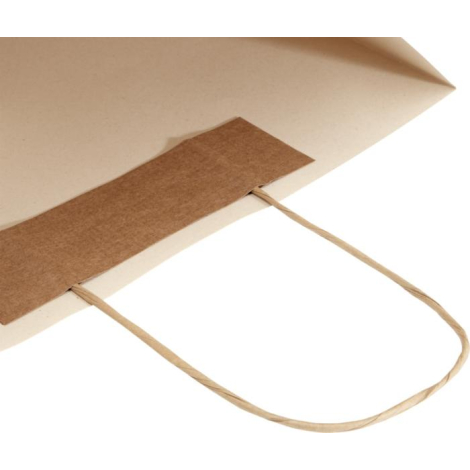 Sac en papier XL déchets agricoles à personnaliser 31x31x12 cm
