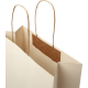 Sac publicitaire en papier XXL résidus agricoles 31x41x12 cm