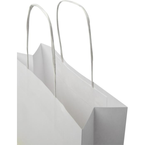 Petit sac publicitaire en papier Kraft 24x9x24 cm