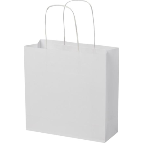 Petit sac publicitaire en papier Kraft 24x9x24 cm
