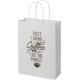 Sac en papier Kraft personnalisé taille moyenne 24x32x9 cm