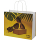Grand sac promotionnel en papier Kraft 31x12x25 cm