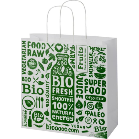 Sac XL personnaliser en papier Kraft 31x31cm