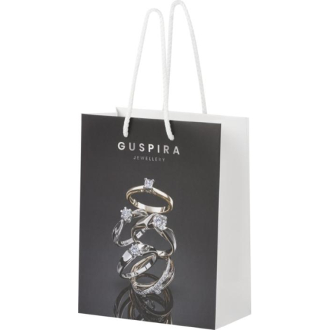 Sac en papier promotionnel taille moyenne 18x23x9 cm